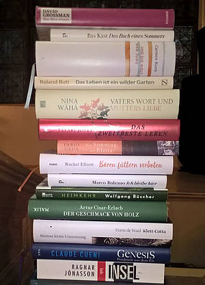 Bücher beim "Bücherherbst". Foto: KVHS