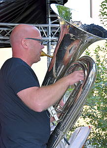 Tuba von Railroad Celebration. Foto: Senger