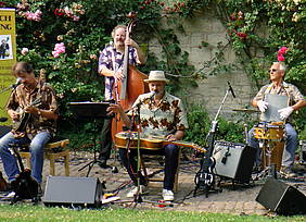 Die Band "Front Porch Picking". Foto: Senger