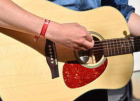 Gitarre bei der KVHS. Foto: Senger