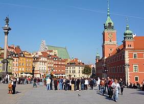 Altstadt in Warschau. Foto: Senger