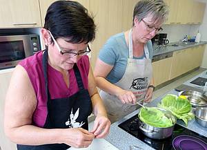 Kochen bei der KVHS. Foto: Senger