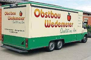 Obstwagen. Foto: Wedemeier