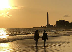 Am Strand. Foto: Senger